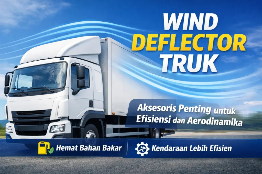 Wind Deflector Truk untuk Efisiensi dan Aerodinamika