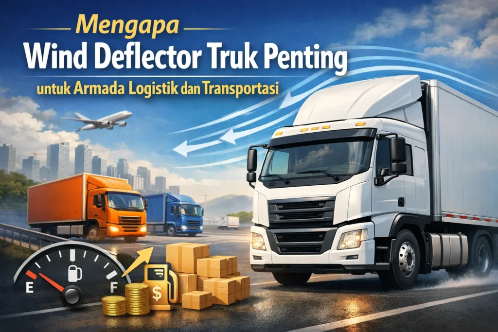 Wind Deflector Truk untuk Armada Logistik Modern