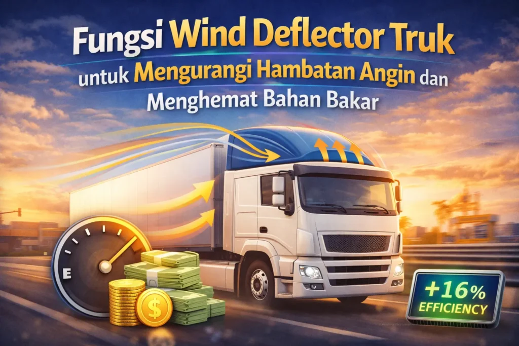 Fungsi Wind Deflector Truk untuk Efisiensi Kendaraan