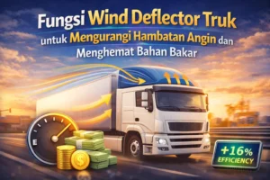 Fungsi Wind Deflector Truk untuk Efisiensi Kendaraan