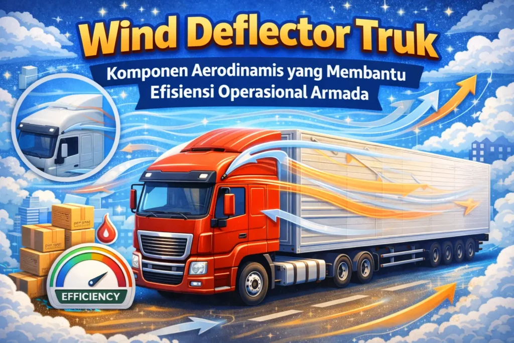 Wind Deflector Truk untuk Efisiensi Operasional Armada