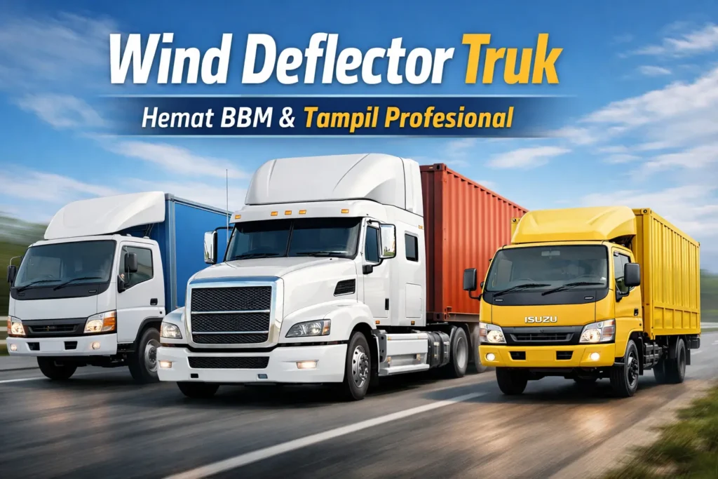 Wind Deflector Truk: Manfaat, Fungsi, dan Cara Memilih yang Tepat