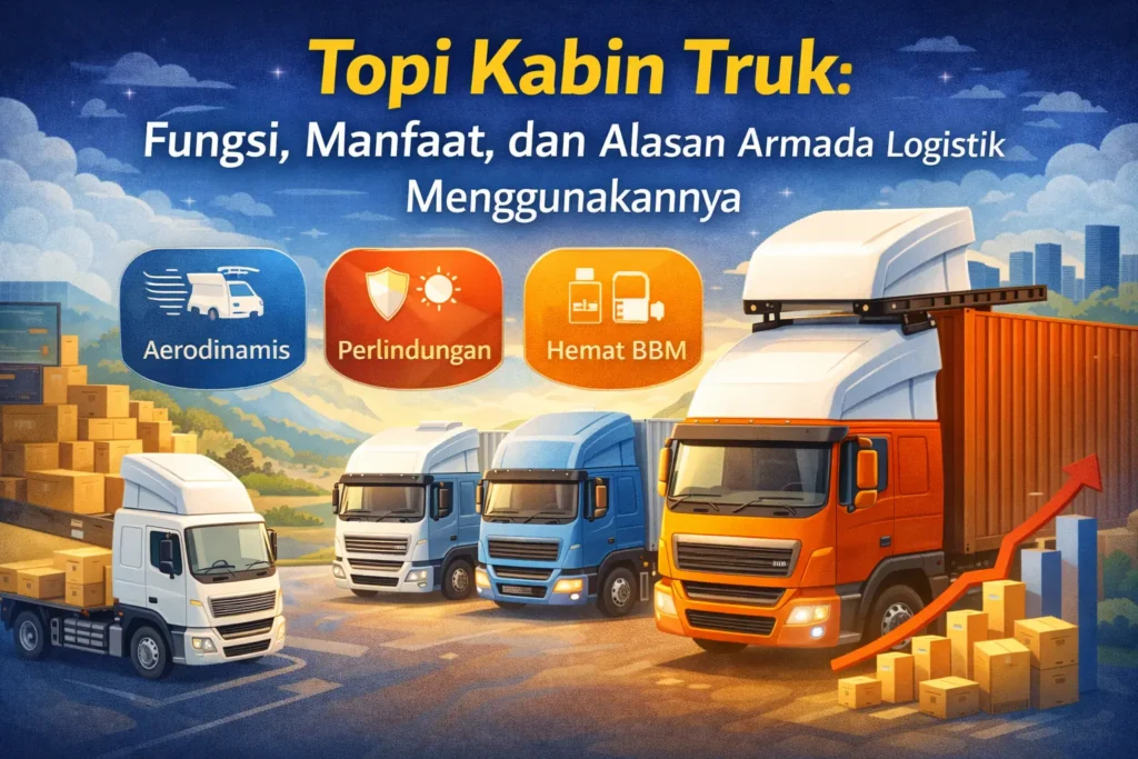 Topi Kabin Truk: Fungsi, Manfaat, dan Alasan Armada Logistik Menggunakannya