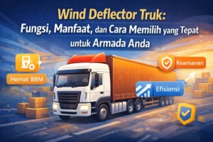 Wind Deflector Truk: Fungsi, Manfaat, dan Cara Memilih