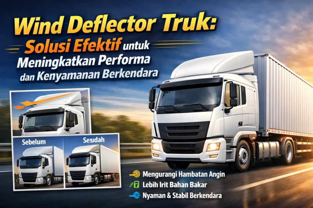 Wind Deflector Truk untuk Performa dan Kenyamanan