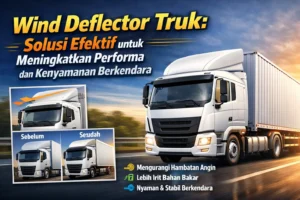 Wind Deflector Truk untuk Performa dan Kenyamanan