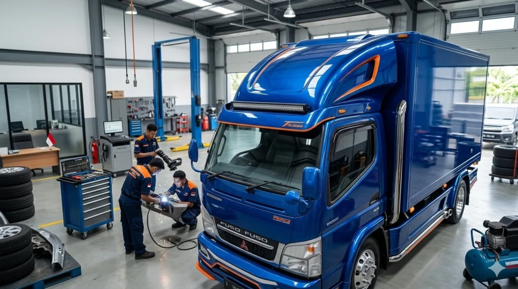 Jual Topi Kabin Truk Agar Lolos Uji KIR: Solusi Estetika dan Keamanan dari Karoseri K3