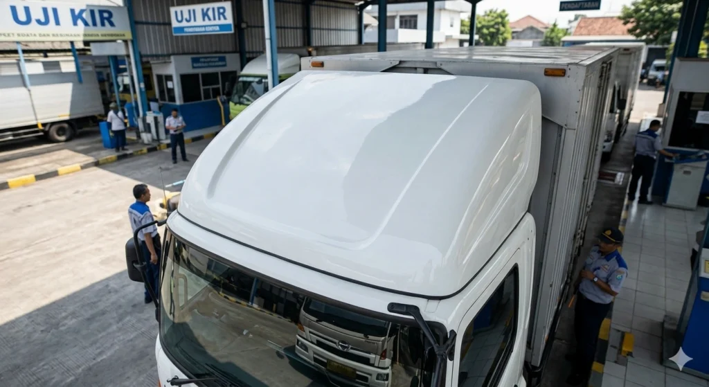 Jual Topi Kabin Wind Deflector Truk dan Mobil oleh Karoseri K3: Solusi Lolos Uji KIR