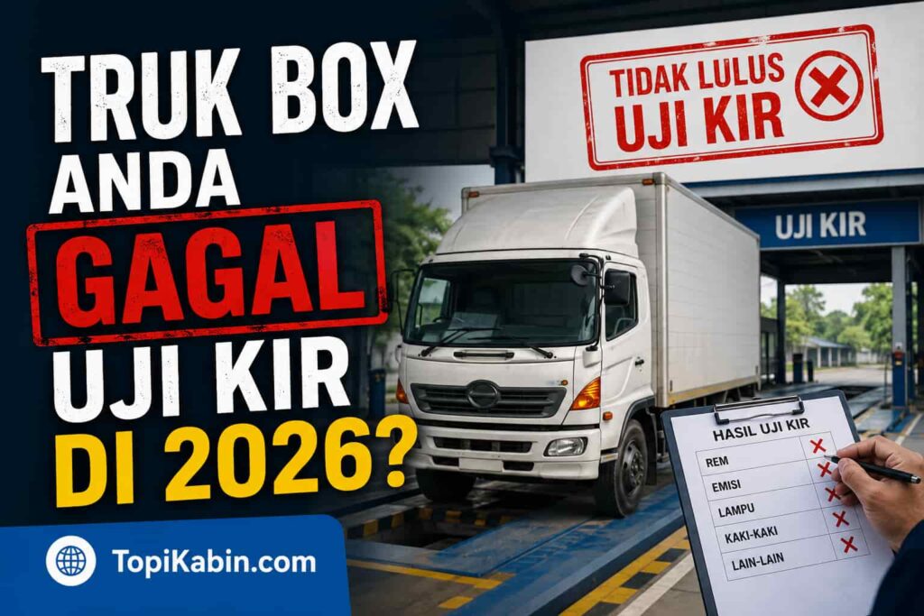 produksi topi kabin truk wind deflector semarang